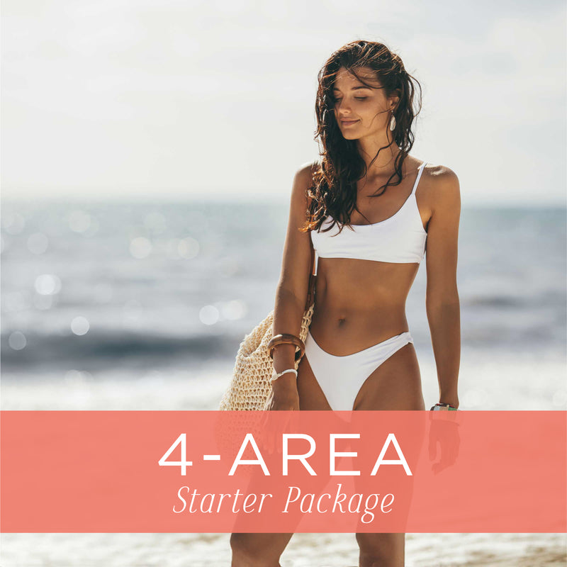 4-Area Laser Hair Removal Starter Package