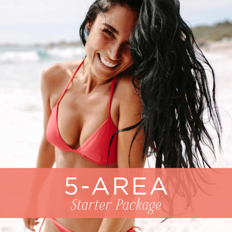 5-Area Starter Package Laser Hair Removal