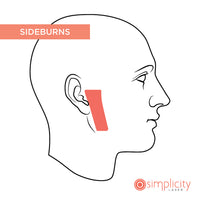 Women's Sideburns